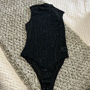 SHEIN - Sheer Mesh Bodysuit